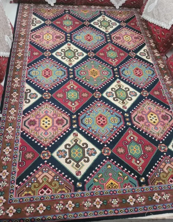 گلیم فرش|گلیم، جاجیم، گبه|بیرجند, |دیوار