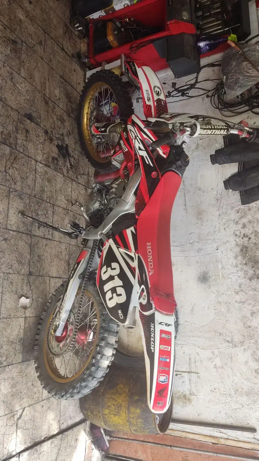 کراسcrf250|موتورسیکلت|تهران, خاک سفید|دیوار