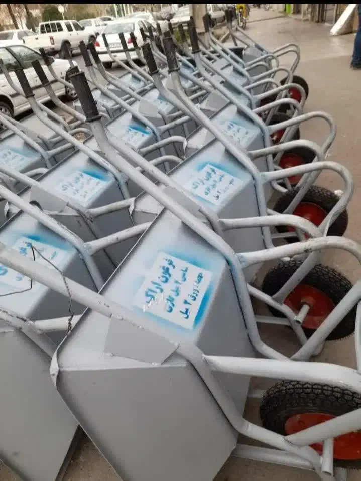 بالابر میکسر بتون تخته بشکه چهارپایه دلر فرغون|مصالح و تجهیزات ساختمان|قم, شهرک امام حسین|دیوار