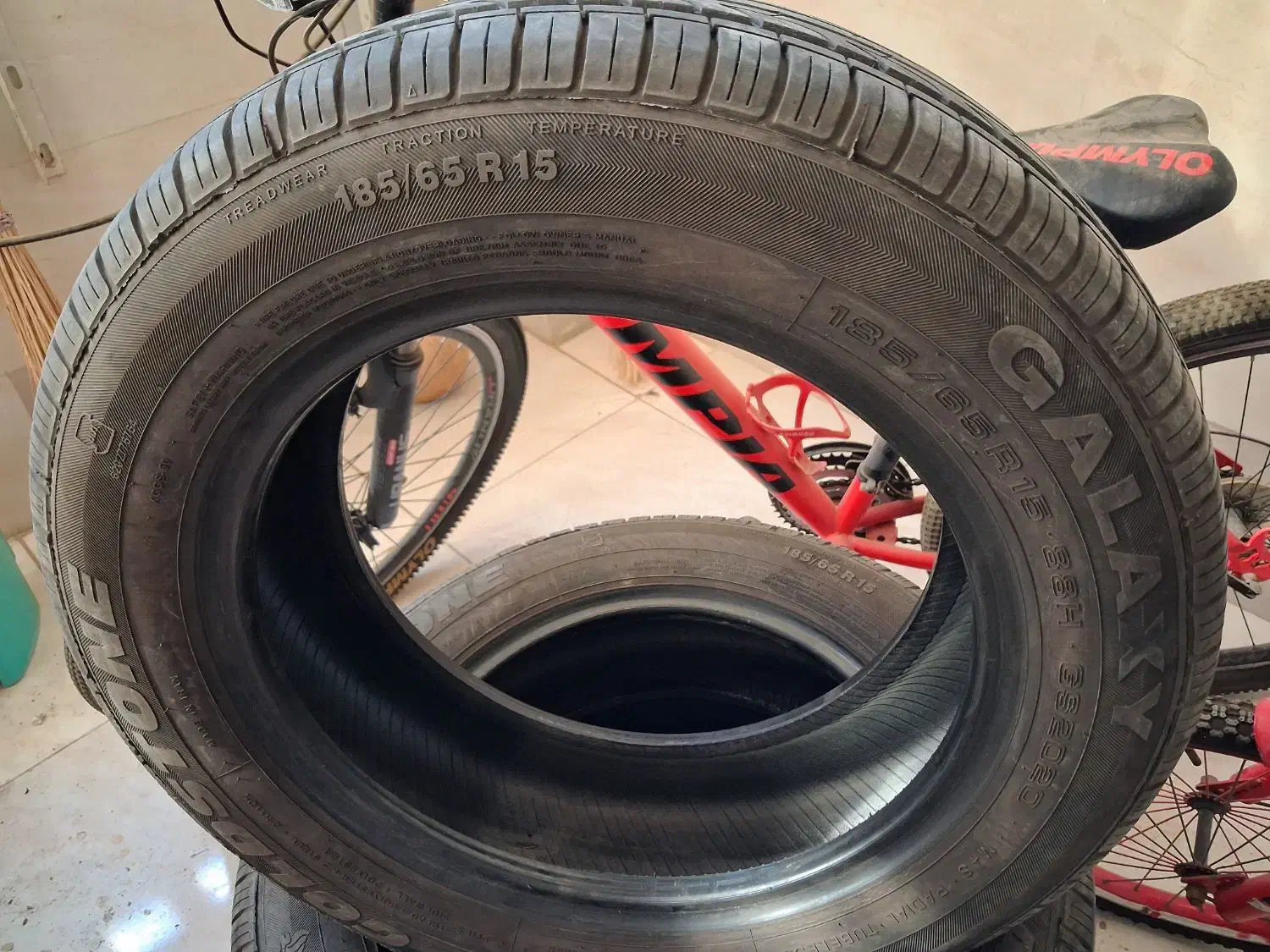 لاستیک گلدستون 185 رینگ 15|قطعات یدکی و لوازم جانبی|اهواز, شهرک دانشگاه|دیوار