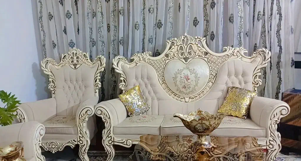 مبل ۷ نفره استیل و مبل ۷ نفره نیمه استیل|مبلمان خانگی و میز عسلی|مشهد, شاهد (شهرک غرب)|دیوار