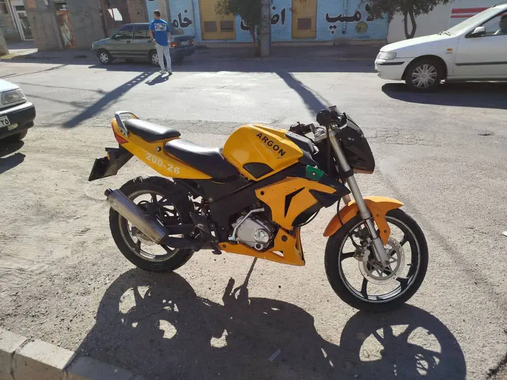 موتور ارگون 200 cc|موتورسیکلت|جلفا, |دیوار