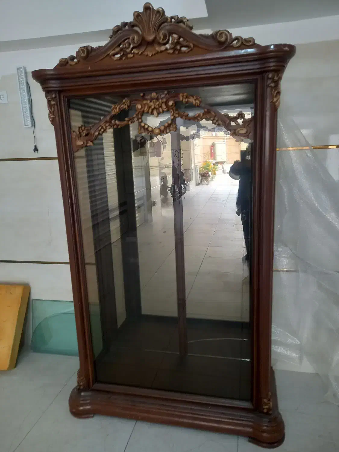 بوفه چوبی|بوفه، ویترین، کنسول|سهند, |دیوار