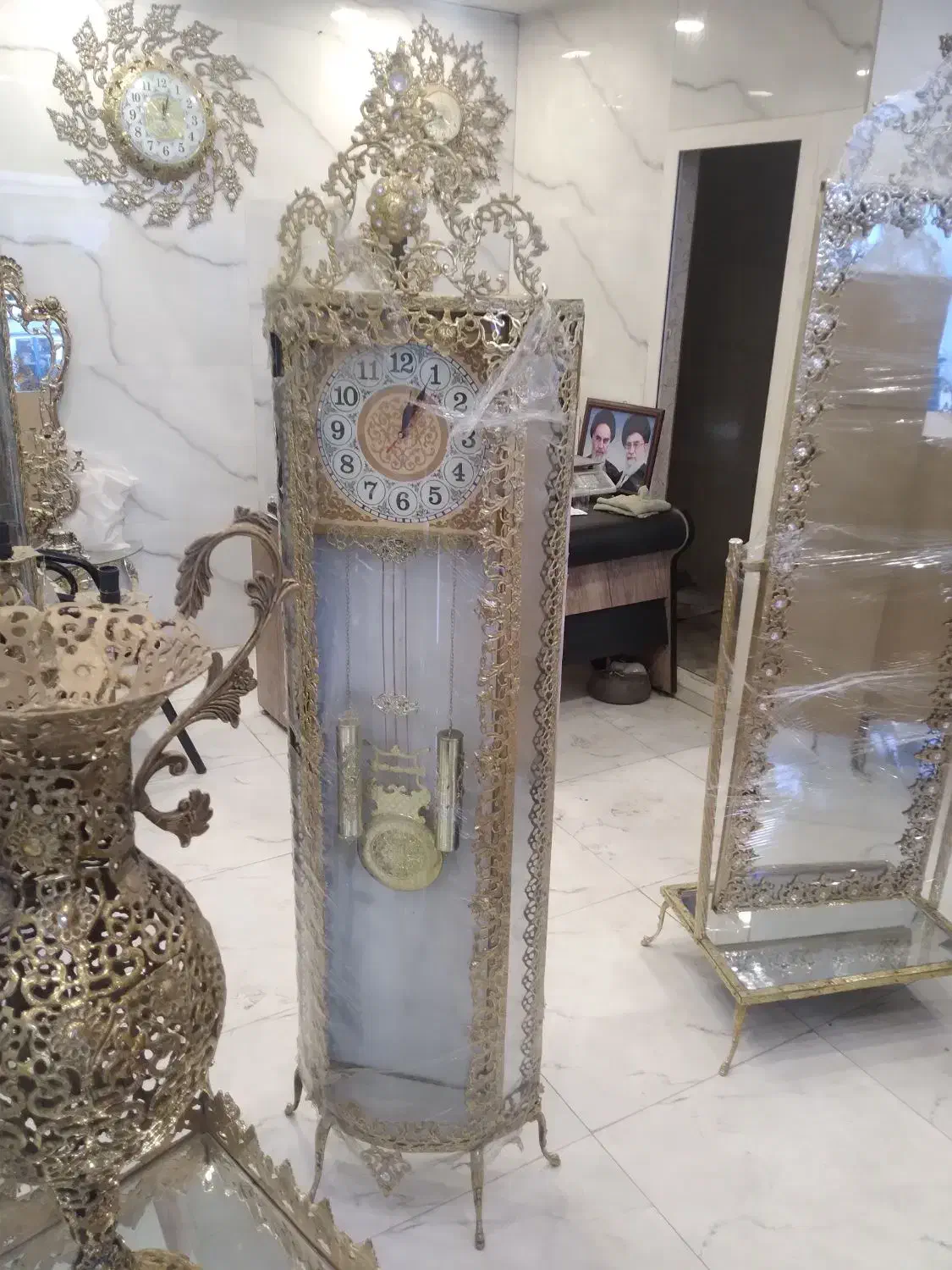 ساعت‌های ایستاده تمام برنز|ساعت|همدان, |دیوار