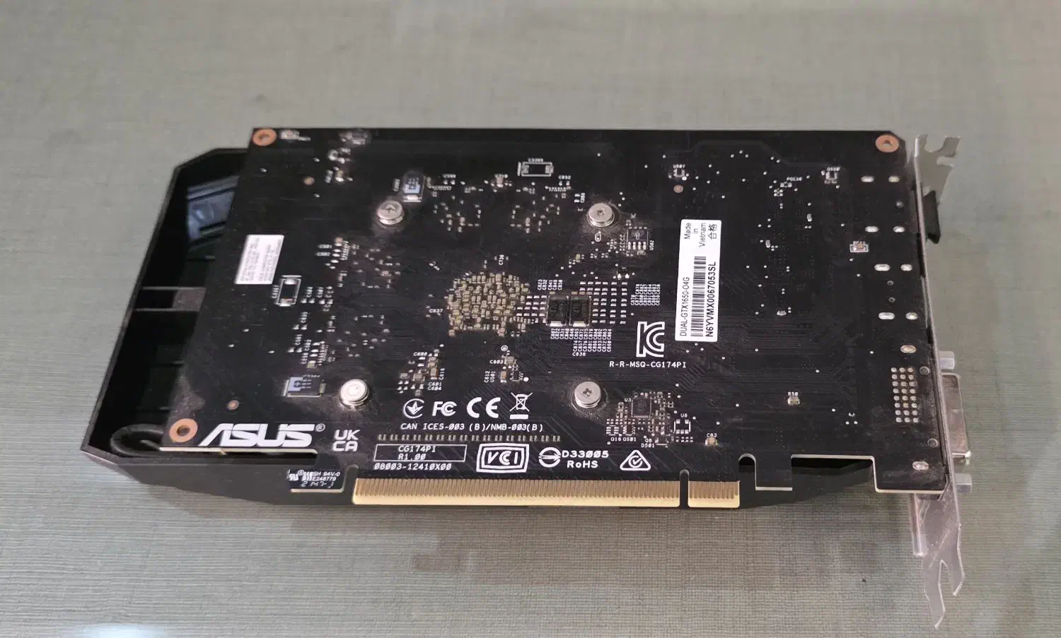 Asus Geforce GTX 1650 4GB GDDR5 Dual|قطعات و لوازم جانبی رایانه|رشت, پارک شهر|دیوار