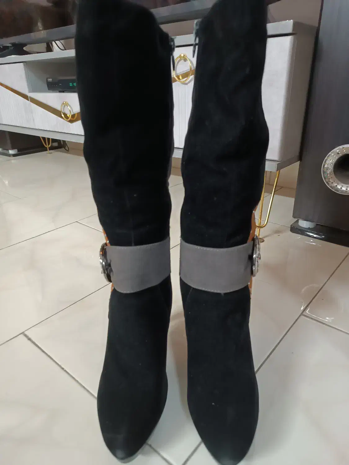 پوتین مجلسی نو|کیف، کفش، کمربند|خرامه, |دیوار