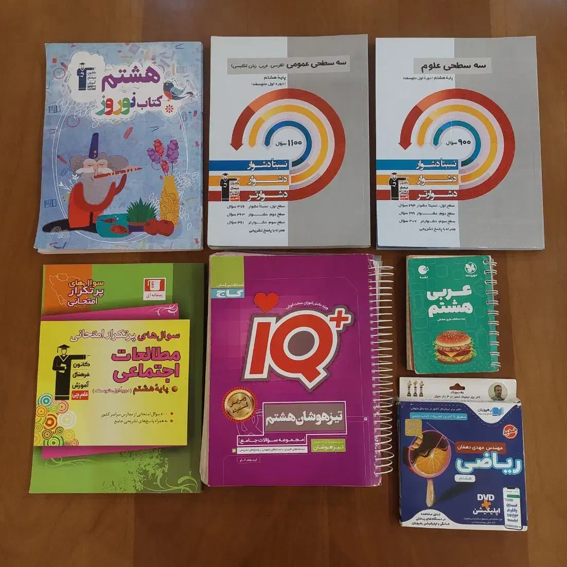 کتاب های کمک درسی گلچین شده پایه هشتم|کتاب و مجله آموزشی|رشت, بلوار گیلان|دیوار