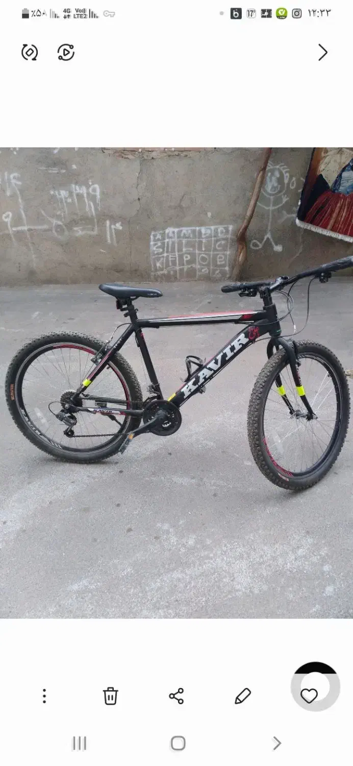 دوچرخه حرفه ای سالم|دوچرخه، اسکیت، اسکوتر|رشت, پاره بیجار|دیوار