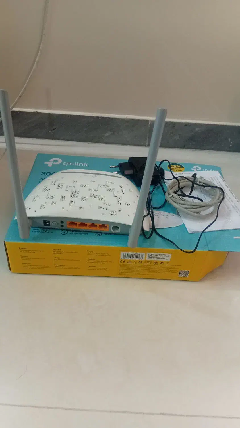 مودم قویtplinkدوآنتن|مودم و تجهیزات شبکه|اراک, |دیوار