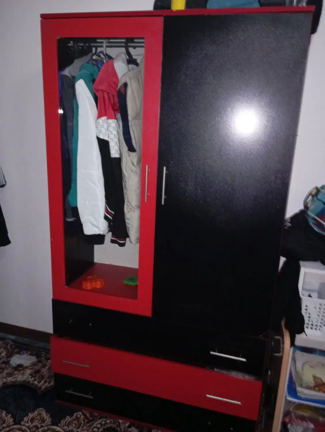 کمدلباس|جاکفشی، کمد، دراور|گلبهار, شهر جدید گلبهار|دیوار