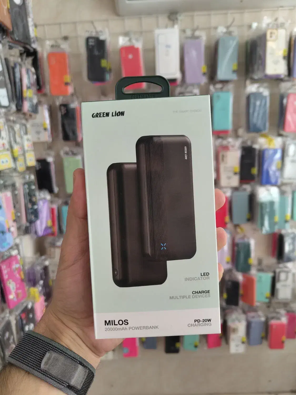 پاور بانک گرین لاین greenlion|لوازم جانبی موبایل و تبلت|مرودشت, بیست متری بیمارستان|دیوار