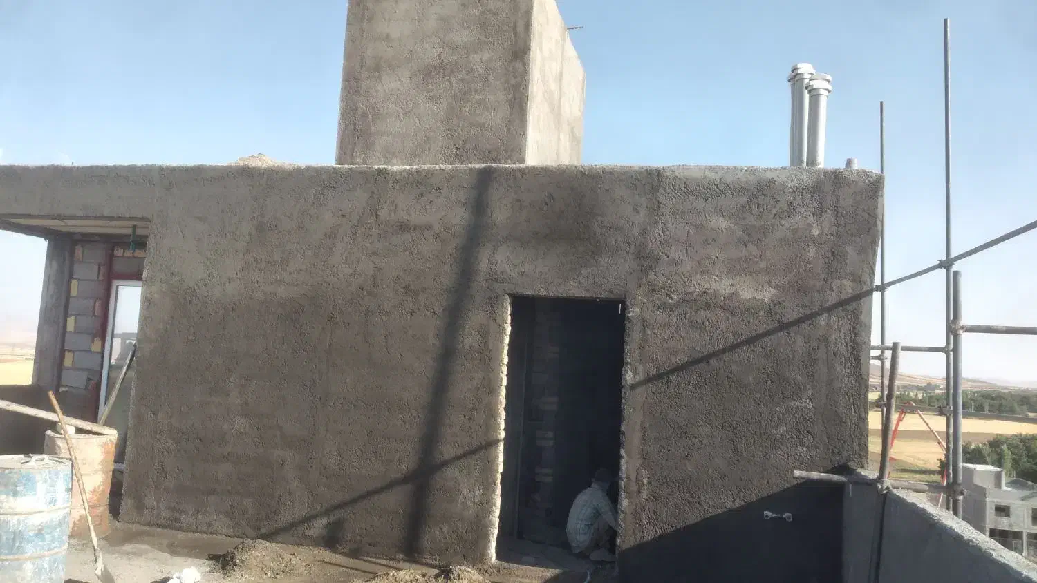 اجرای سیمانکاری وشیب بندی|خدمات پیشه و مهارت|طارم (زنجان), |دیوار