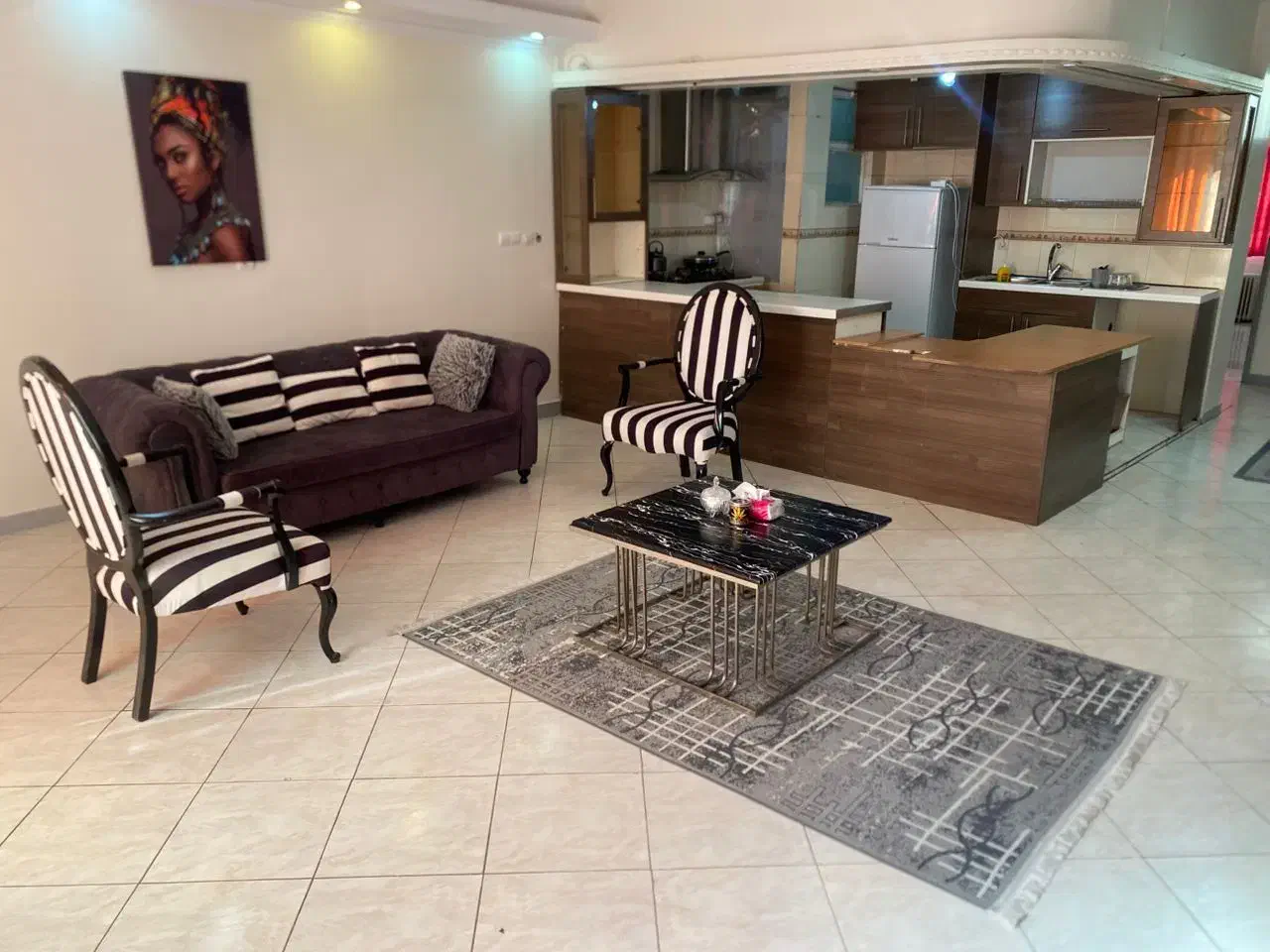 اجاره واحدشیک مبله(تهرانپارس،نیروهوایی،نارمک)|اجارهٔ کوتاه‌مدت آپارتمان و سوئیت|تهران, هفت حوض|دیوار