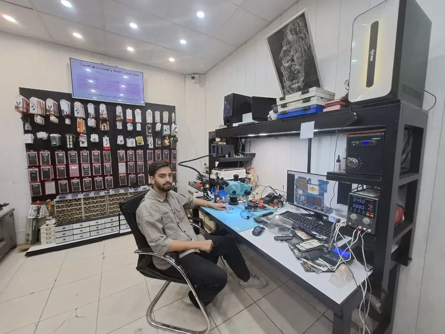 تعمیرات موبایل با ضمانت و قیمت مناسب در قم|خدمات رایانهای و موبایل|قم, امامزاده ابراهیم|دیوار