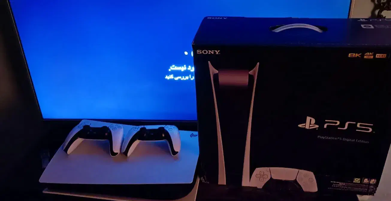 PS5 DIGITAL (پی اس فایو)|کنسول، بازی ویدئویی و آنلاین|اهواز, کوروش|دیوار
