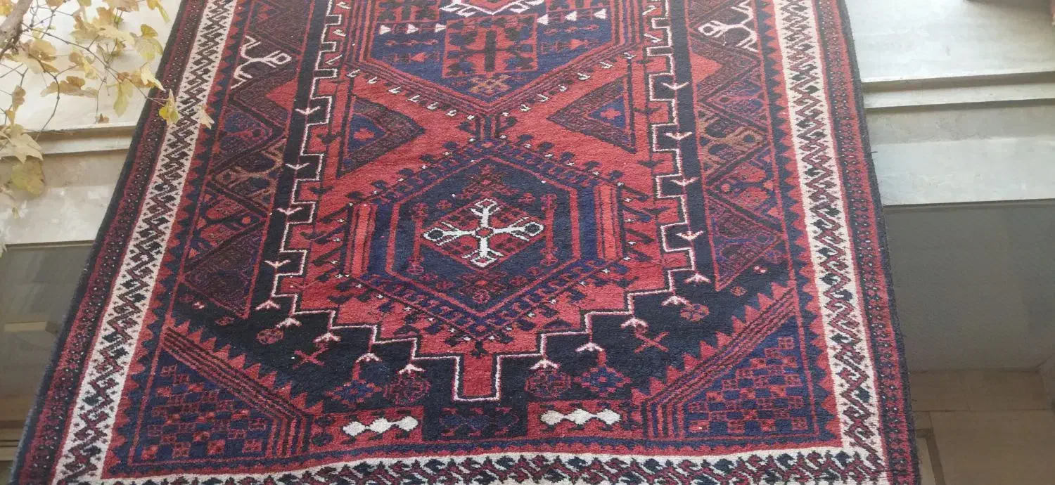 دست بافت قدیمی|فرش|شهرکرد, |دیوار