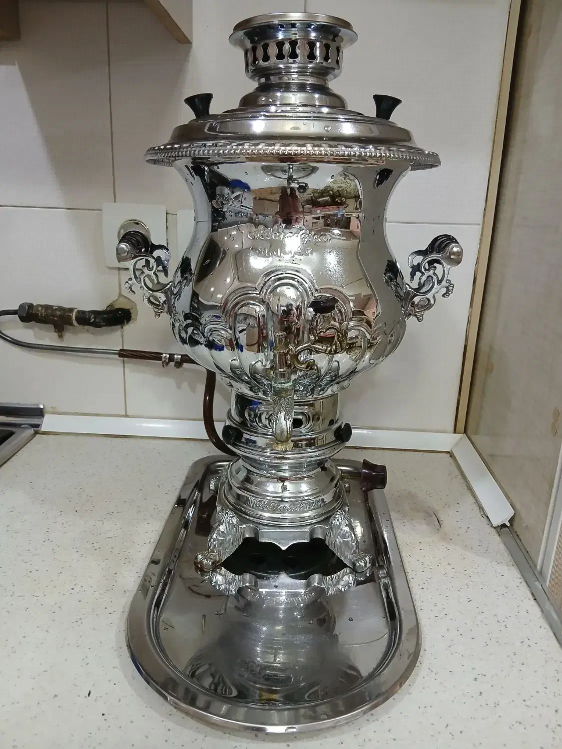 سماور گازی|سماور، چای‌ساز، قهوه‌ساز|الیگودرز, |دیوار