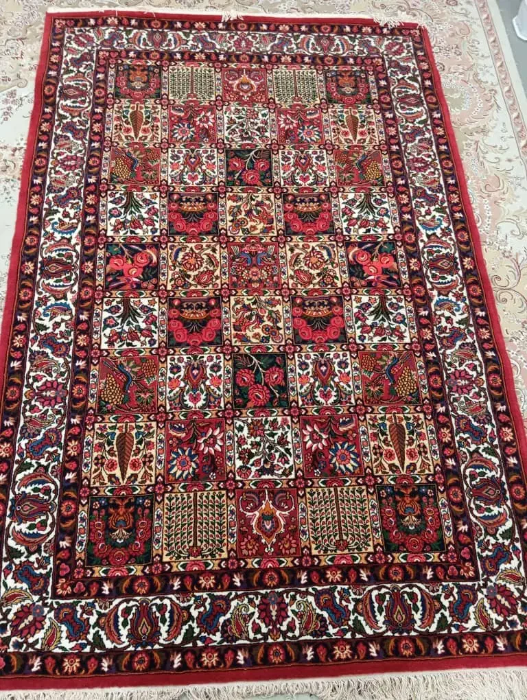 ۱تخته فرش ۱ونیم ۲ونیم|فرش|شهرکرد, |دیوار