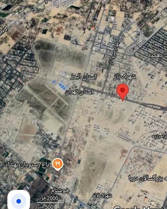 فروش و مشارکت زمین 2500متری با جواز ساخت|مشارکت در ساخت املاک|فردیس, شهرک ناز|دیوار