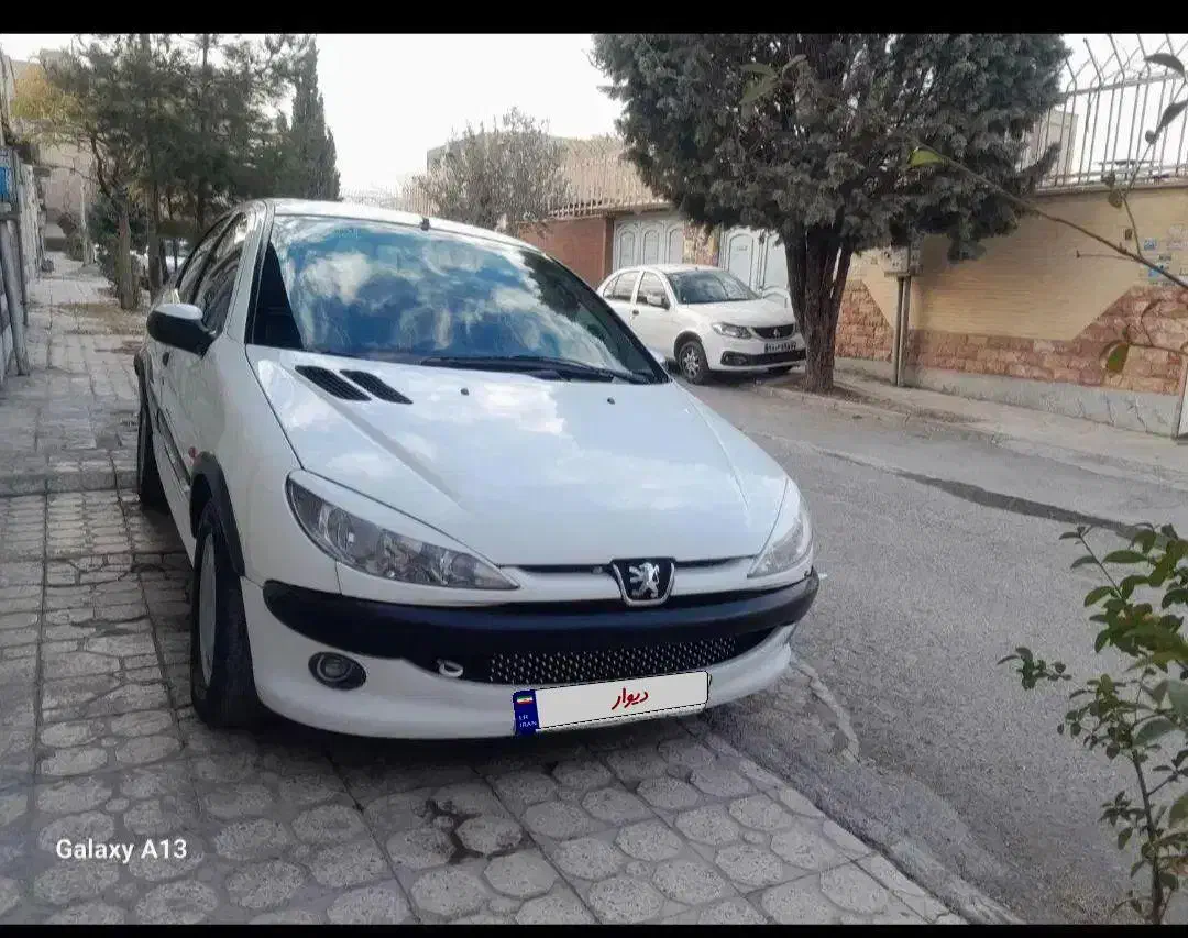 ۲۰۶ sdمدل۸۸ تمیز|خودرو سواری و وانت|فولادشهر, B6|دیوار