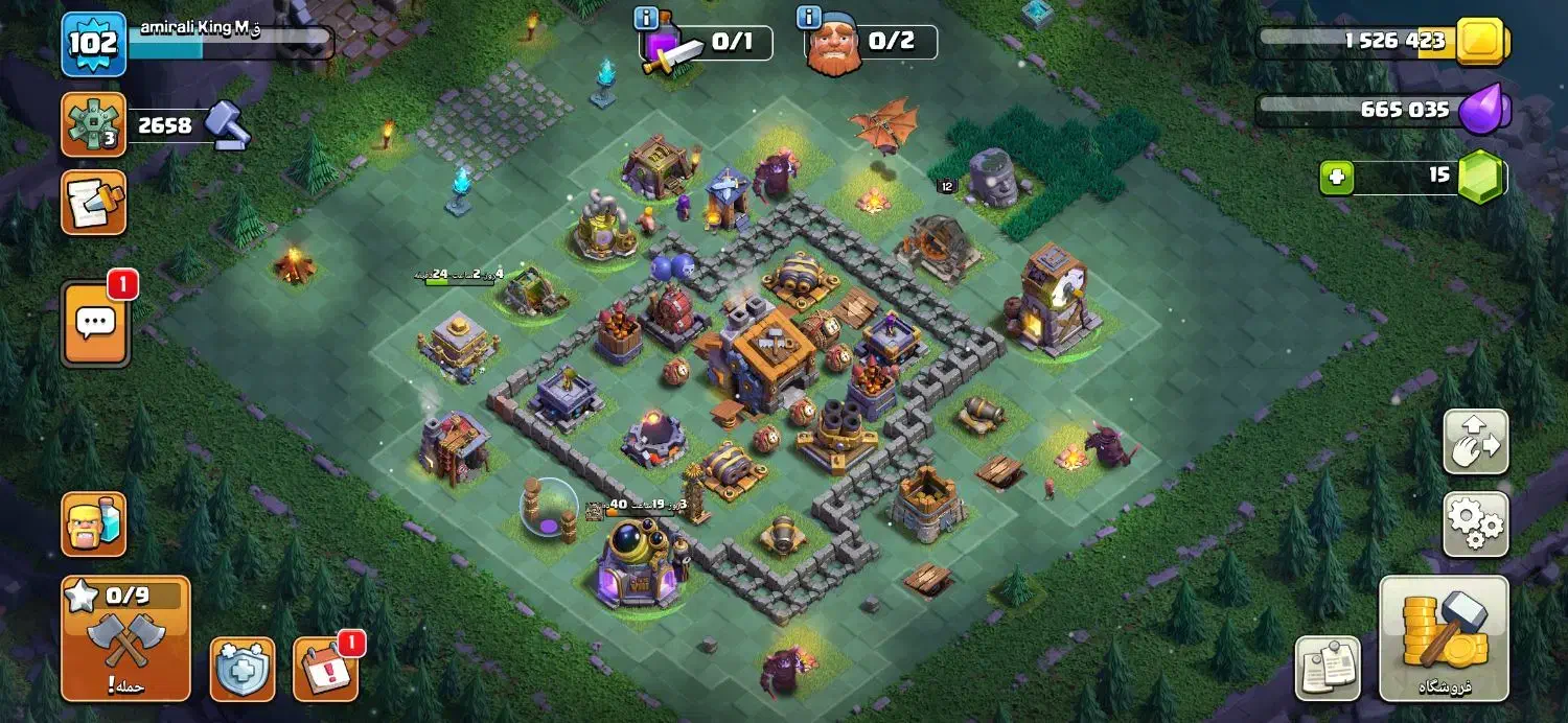 اکانت کلش اف کلنز|کنسول، بازی ویدئویی و آنلاین|قوچان, |دیوار