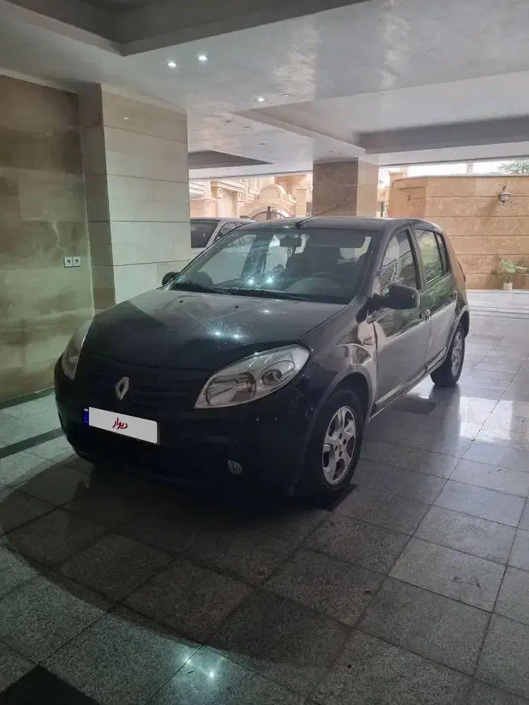 ساندرو اتومات مشکی مدل ۹۶|خودرو سواری و وانت|گرگان, |دیوار