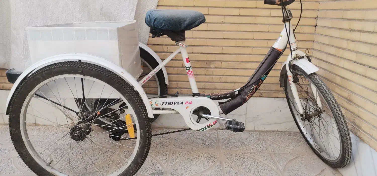 سه چرخه بزرگسال و دوچرخه 24|دوچرخه، اسکیت، اسکوتر|اصفهان, شهرک میلاد|دیوار