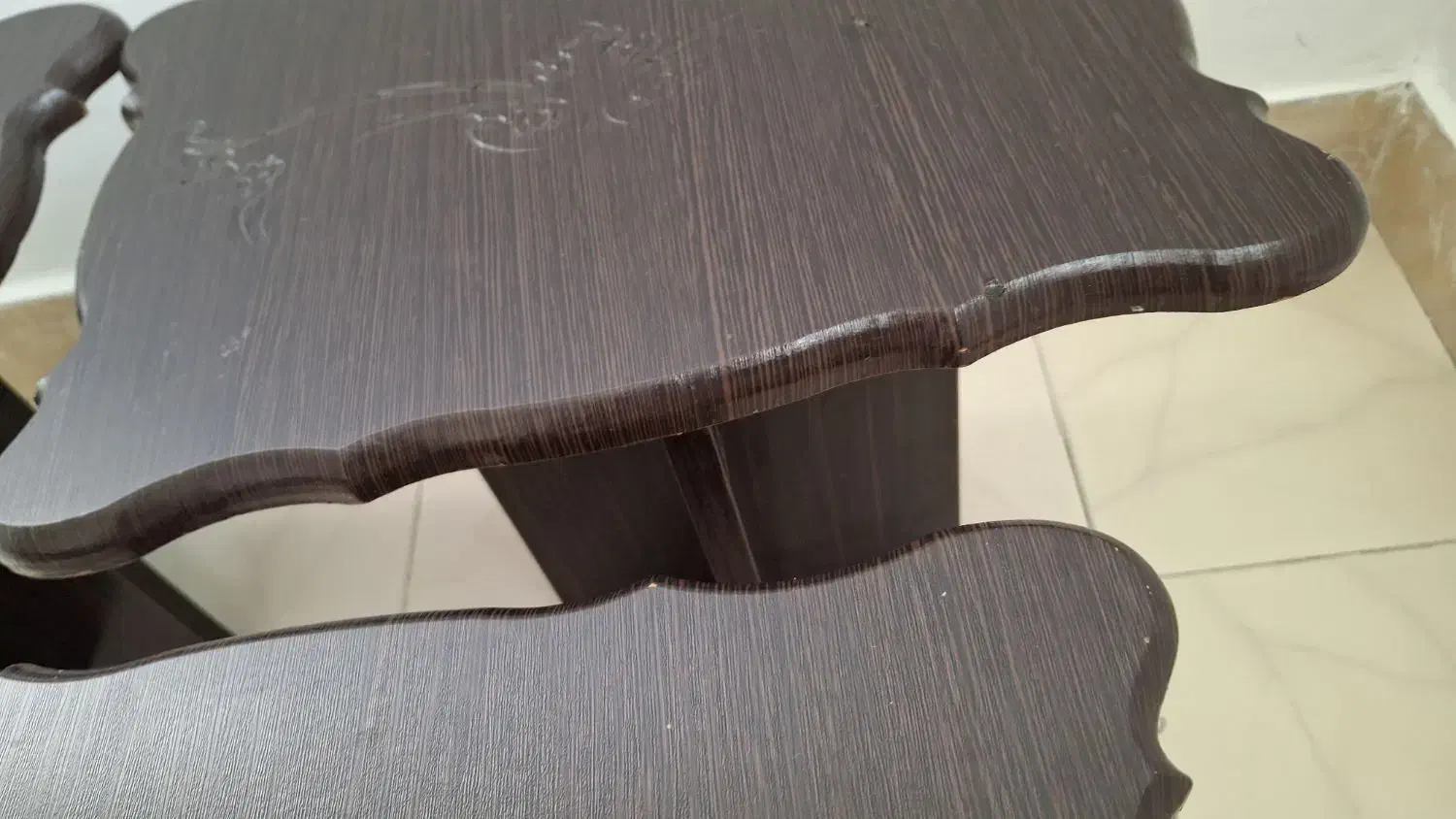 4 عدد میز عسلی جلو مبلی جنس نوپان|مبلمان خانگی و میز عسلی|کرمانشاه, |دیوار