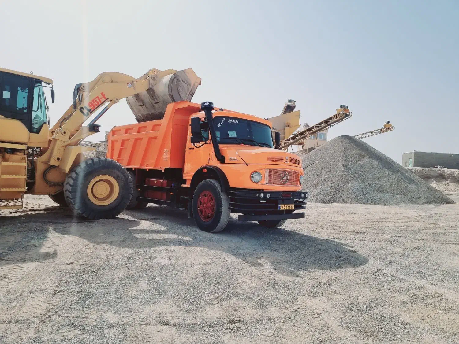 ماسه‌. آجر شن/کمپرسی/کامیون/ پروژه اجاره|مصالح و تجهیزات ساختمان|میرجاوه, |دیوار