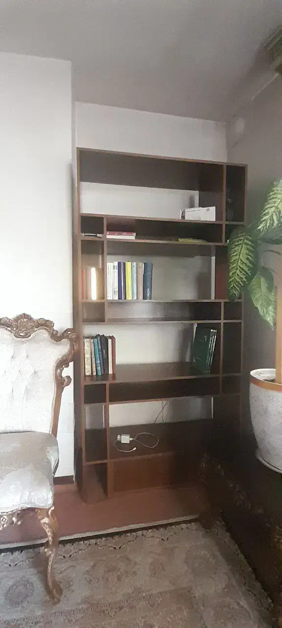 کتابخانه تمام ام دی آف با قابلیت جدا شدن|کتابخانه، شلف، قفسه‌های دیواری|قدس, شهر‌قدس|دیوار