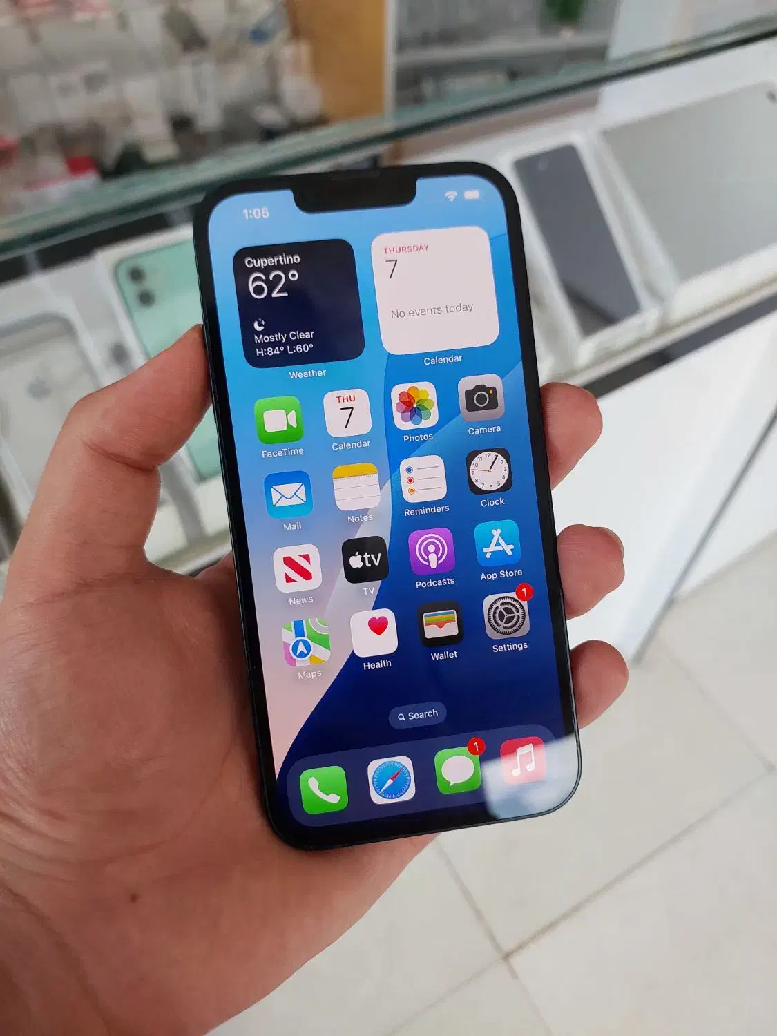 اپل Iphone 13 ZA/A حافظه ۱۲۸ گیگابایت|موبایل|یزد, |دیوار