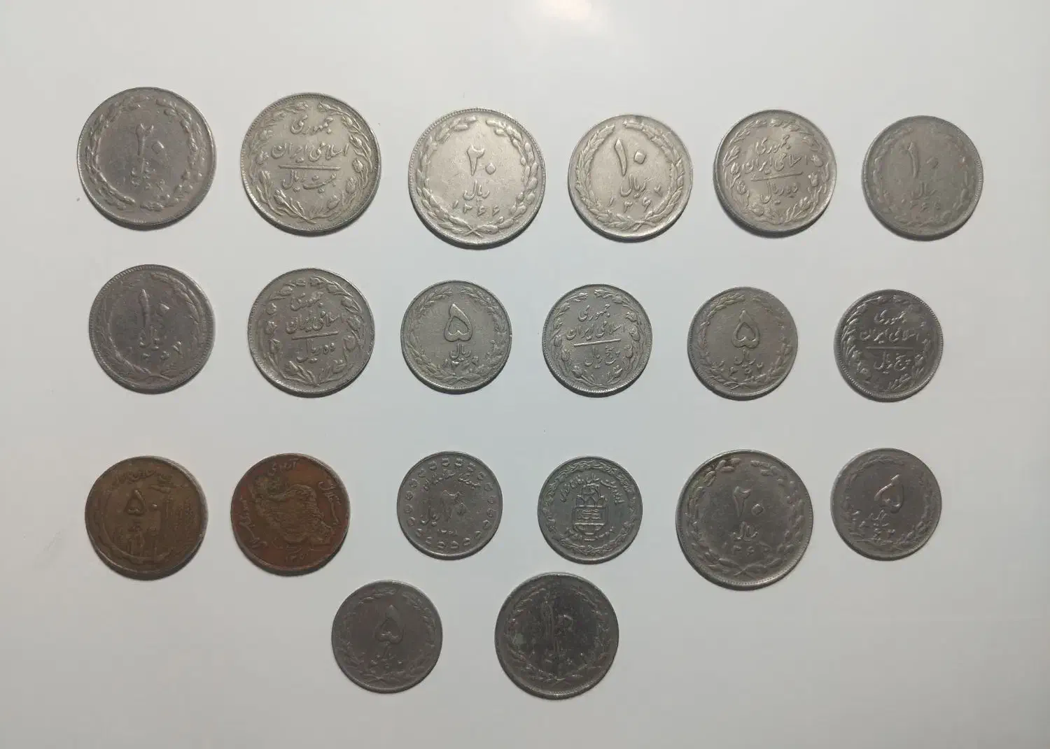 سکه قدیمی|کلکسیون سکه، تمبر، اسکناس|فسا, |دیوار