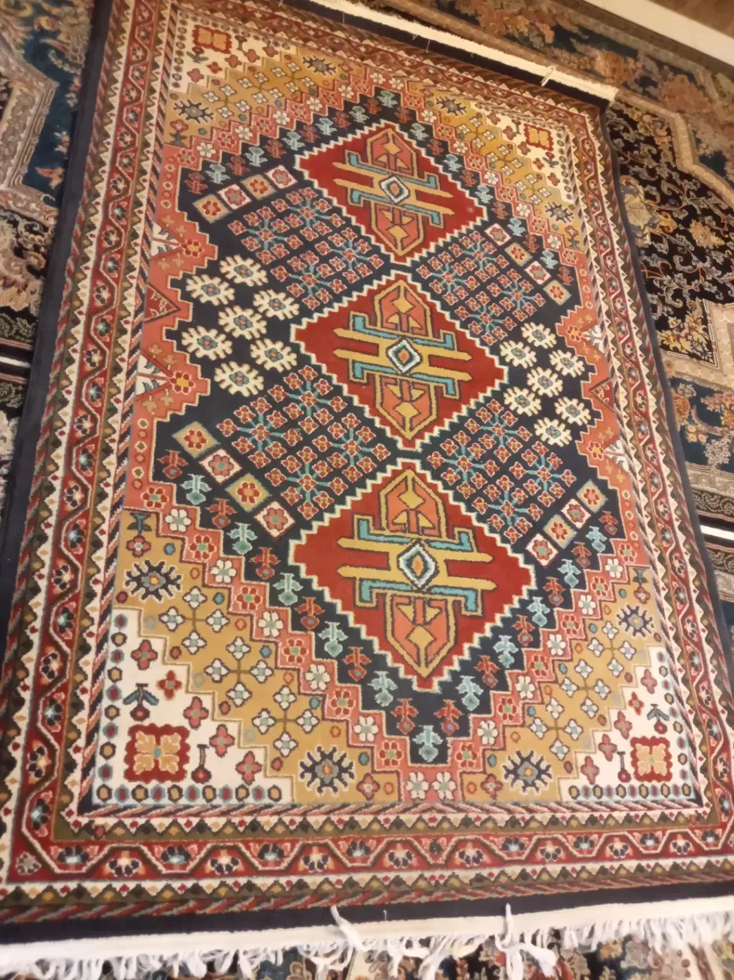 قالیچه|فرش|قم, عمار یاسر|دیوار