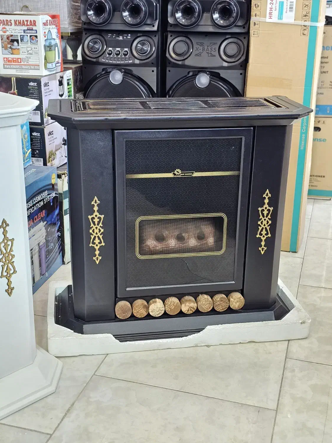 شومینه ایران شرق|بخاری، هیتر، شومینه|آستانه اشرفیه, |دیوار