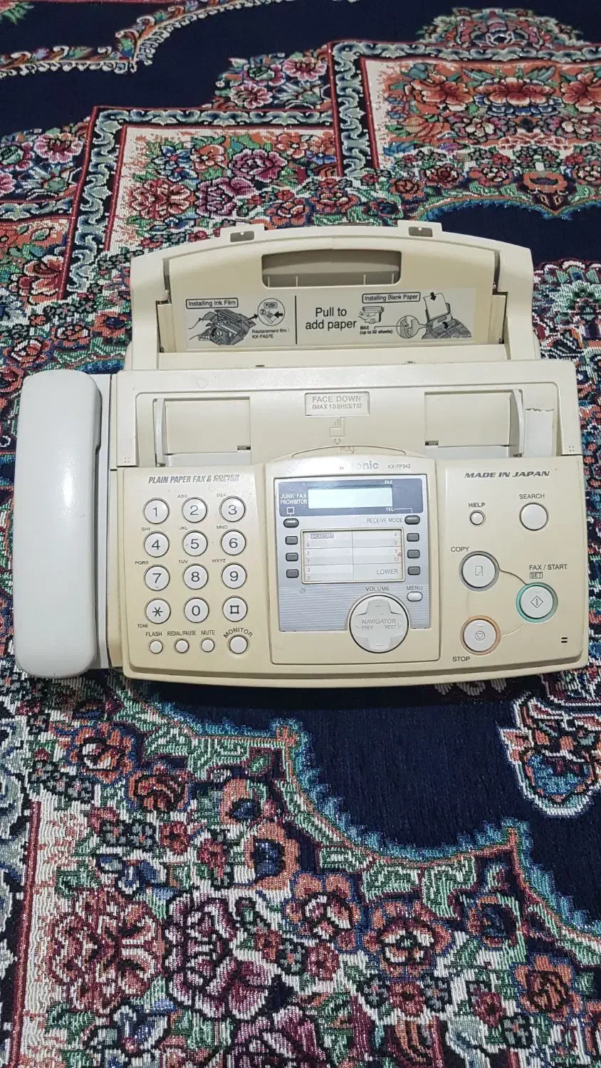 فکس(تلفن فکس پرینتر) ۳ کاره   لطفا توضیحات بخونید|پرینتر، اسکنر، کپی، فکس|اهواز, شهرک توسعه نیشکر|دیوار