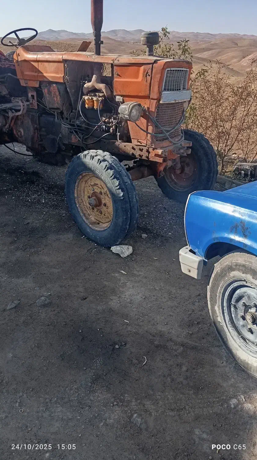 تراکتور رمانی با گاو اهن رومانی|خودرو سنگین|خرقان, |دیوار