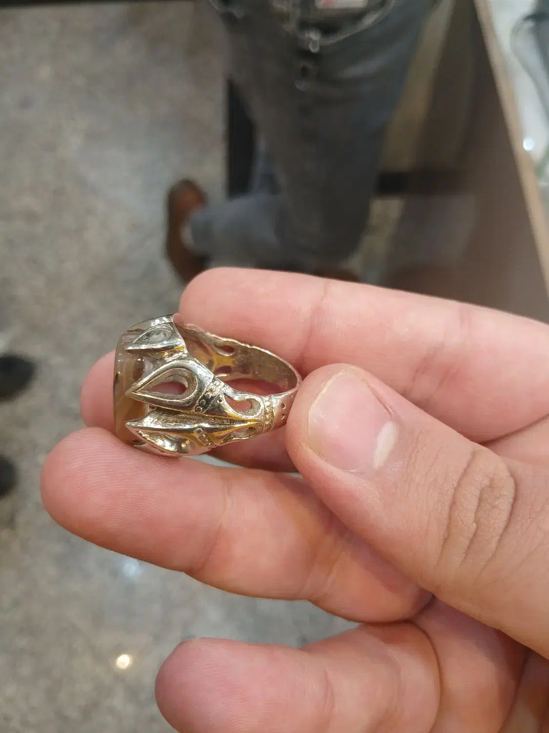 ۳ تا انگشتر نقره|جواهرات|یزد, |دیوار