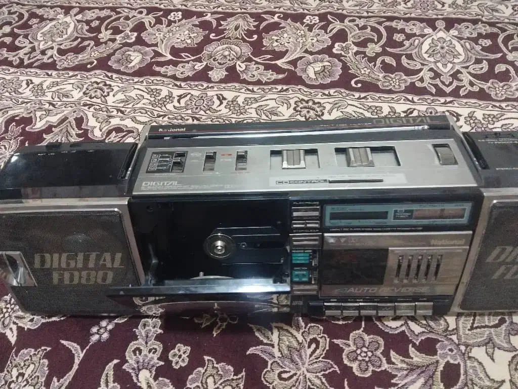 رادیو ظبط ناسیونال قدیمی|کلکسیون اشیاء عتیقه|کرج, حصارک بالا|دیوار