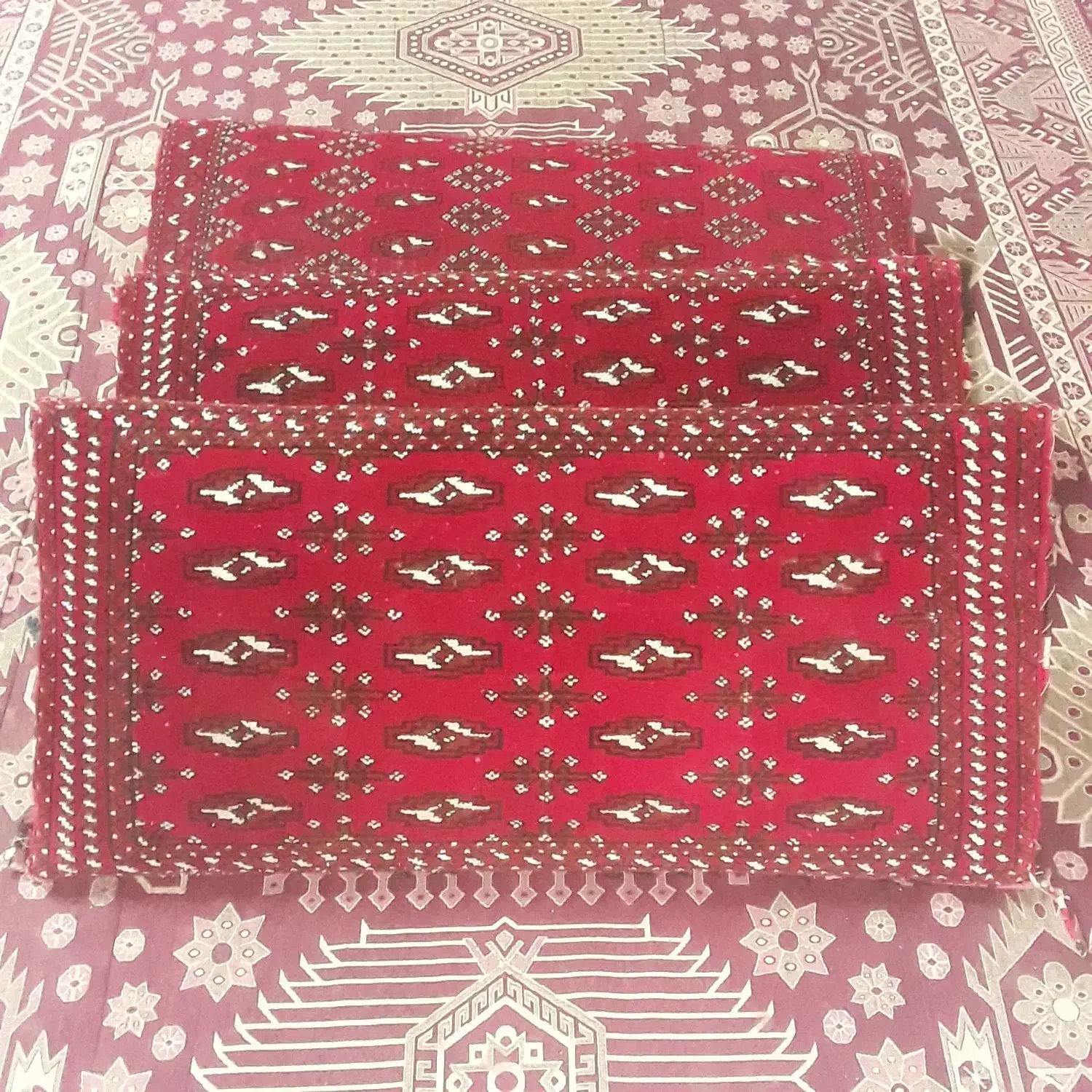 متکا پشتی ترکمن سنتی دستباف مخده مخدع مخطع مخطب|پشتی|اصفهان, فرهنگیان|دیوار