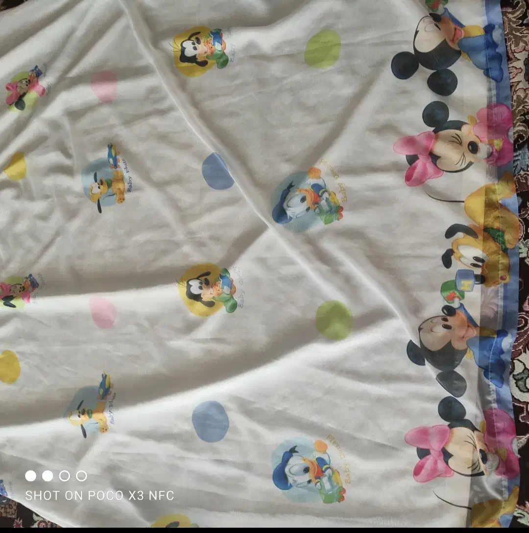 پرده میگی موس در حد نو|پرده، رانر، رومیزی|محمدشهر, سیدآباد|دیوار