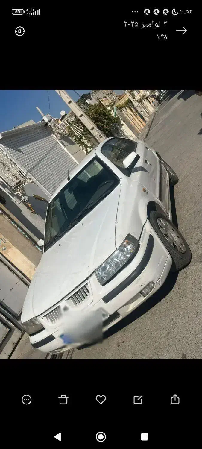 سمند seمدل91تک|خودرو سواری و وانت|محمدشهر, جعفرآباد|دیوار