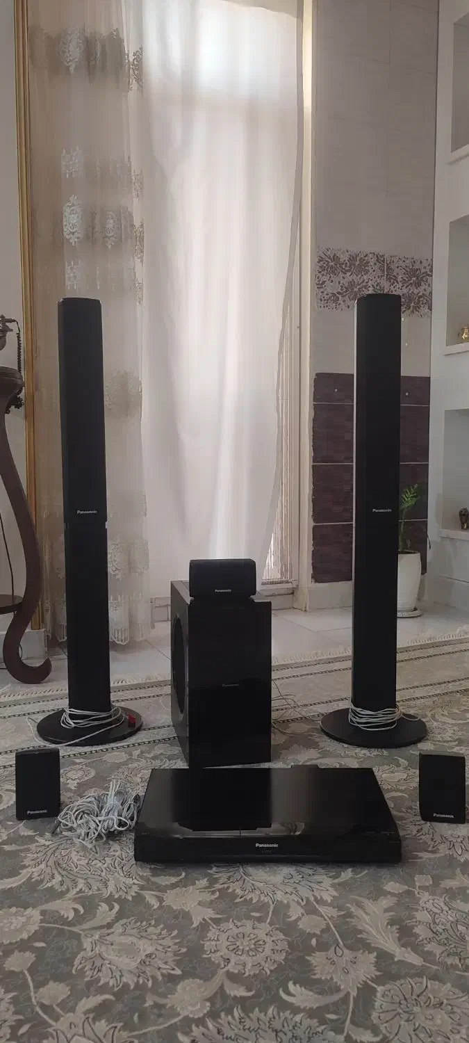 سینما خانوادگی پاناسونیک هفت پارچه|پخشکننده DVD و ویدیو|اردبیل, |دیوار