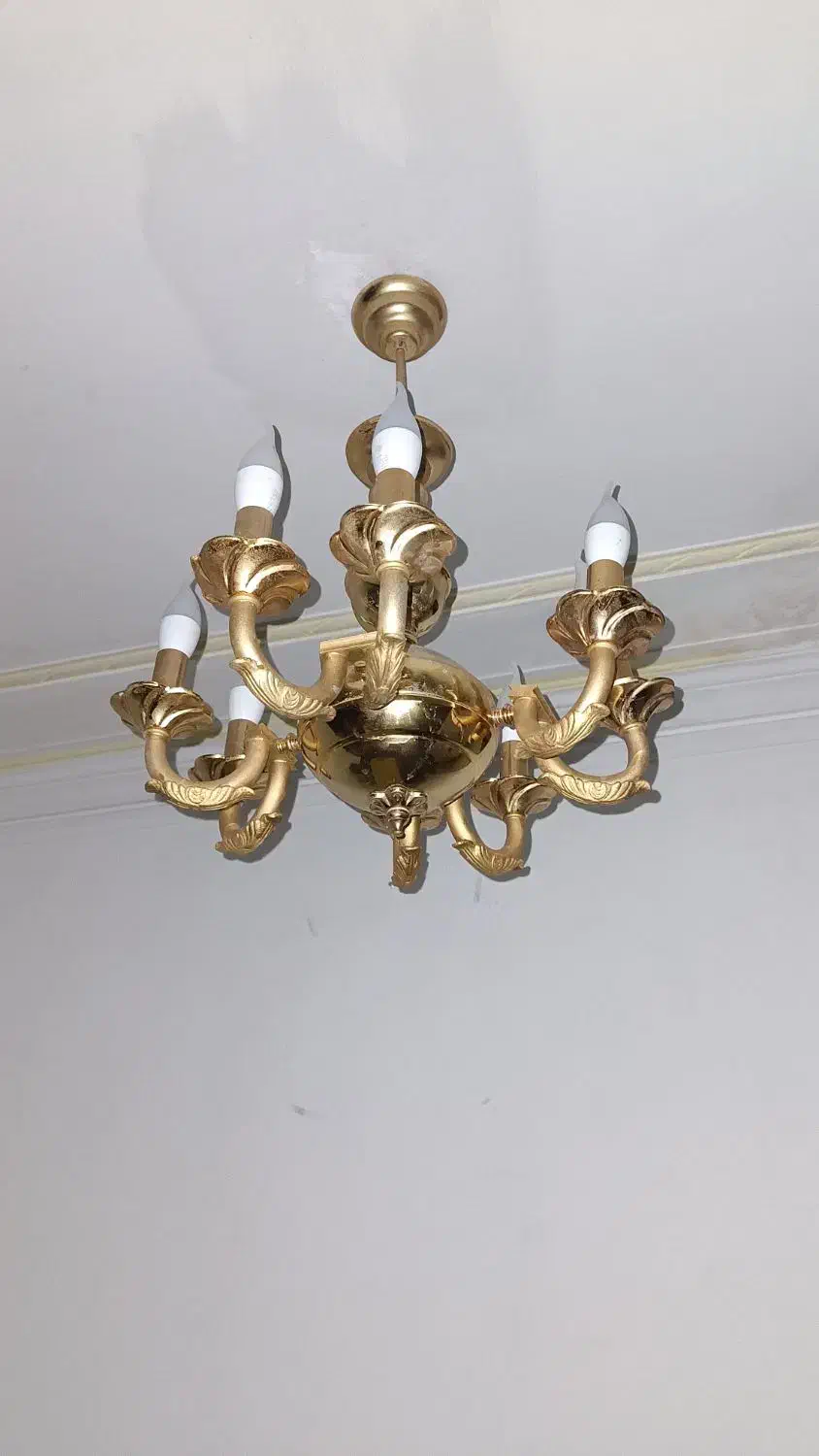 لوستر برنز|لوستر و چراغ آویز|اردبیل, |دیوار