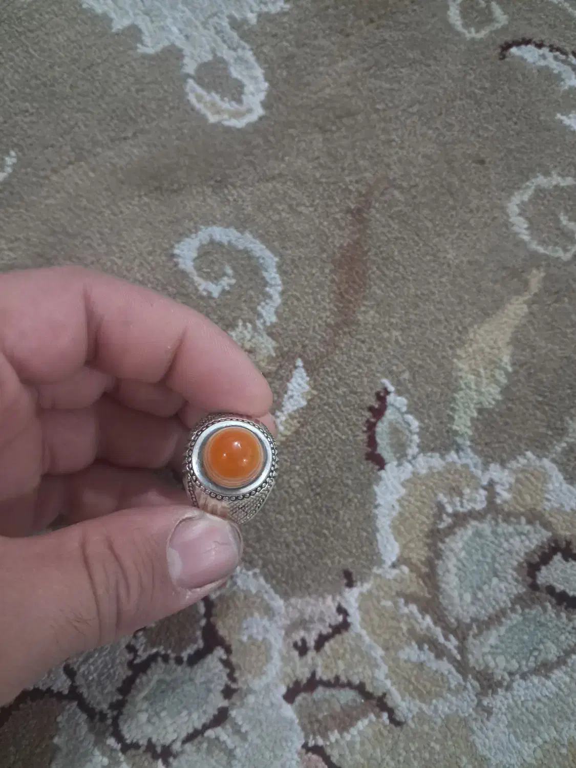 انگشتر نقره دست ساز|جواهرات|قزوین, |دیوار