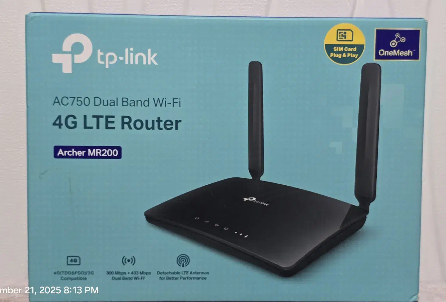 مودم سیمکارتی 4G LTE Router tp-link MR200|مودم و تجهیزات شبکه|رشت, معلم|دیوار
