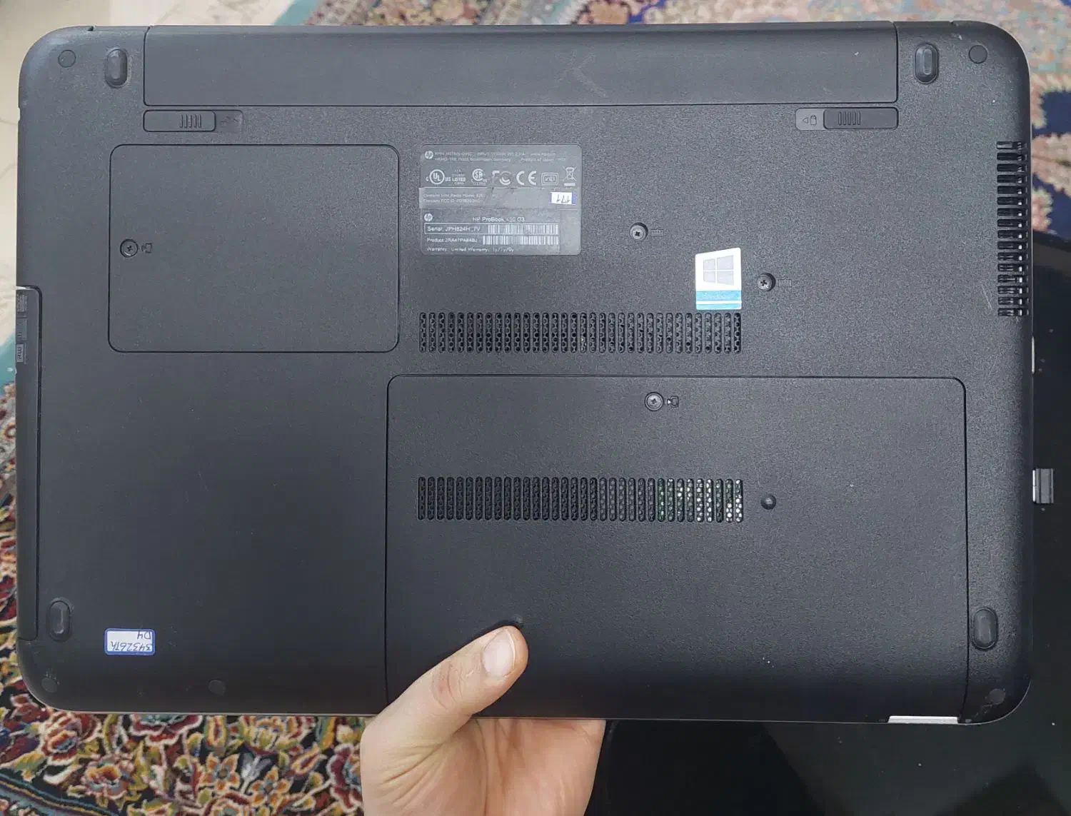 لپ تاپ HP ProBook 450 G3 اثر انگشت|رایانه همراه|مشهد, هفت تیر (نه دره)|دیوار