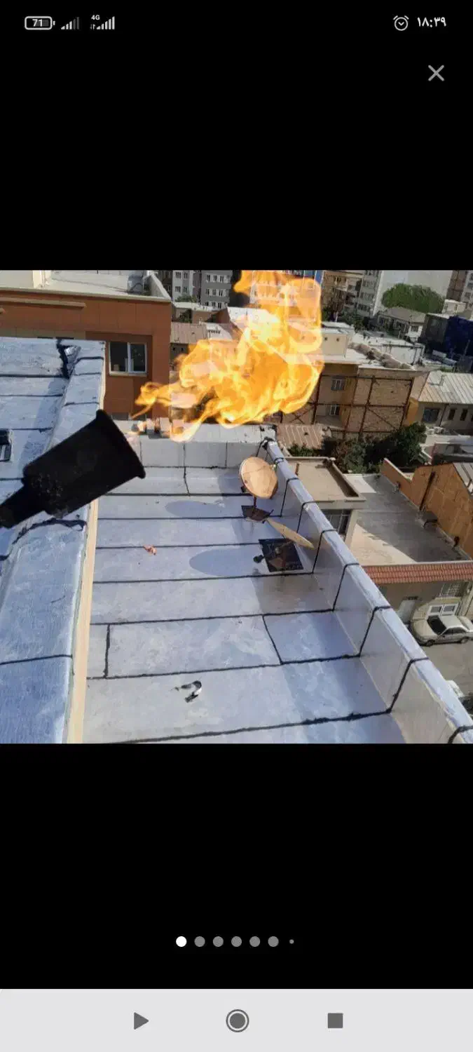 نصب ایزوگام قیر گونی|خدمات پیشه و مهارت|شوط, |دیوار