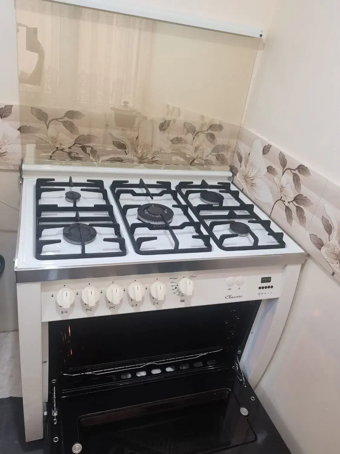 گاز فر دار تکنو در حد نو|اجاق گاز و لوازم برقی پختوپز|وحیدیه, |دیوار