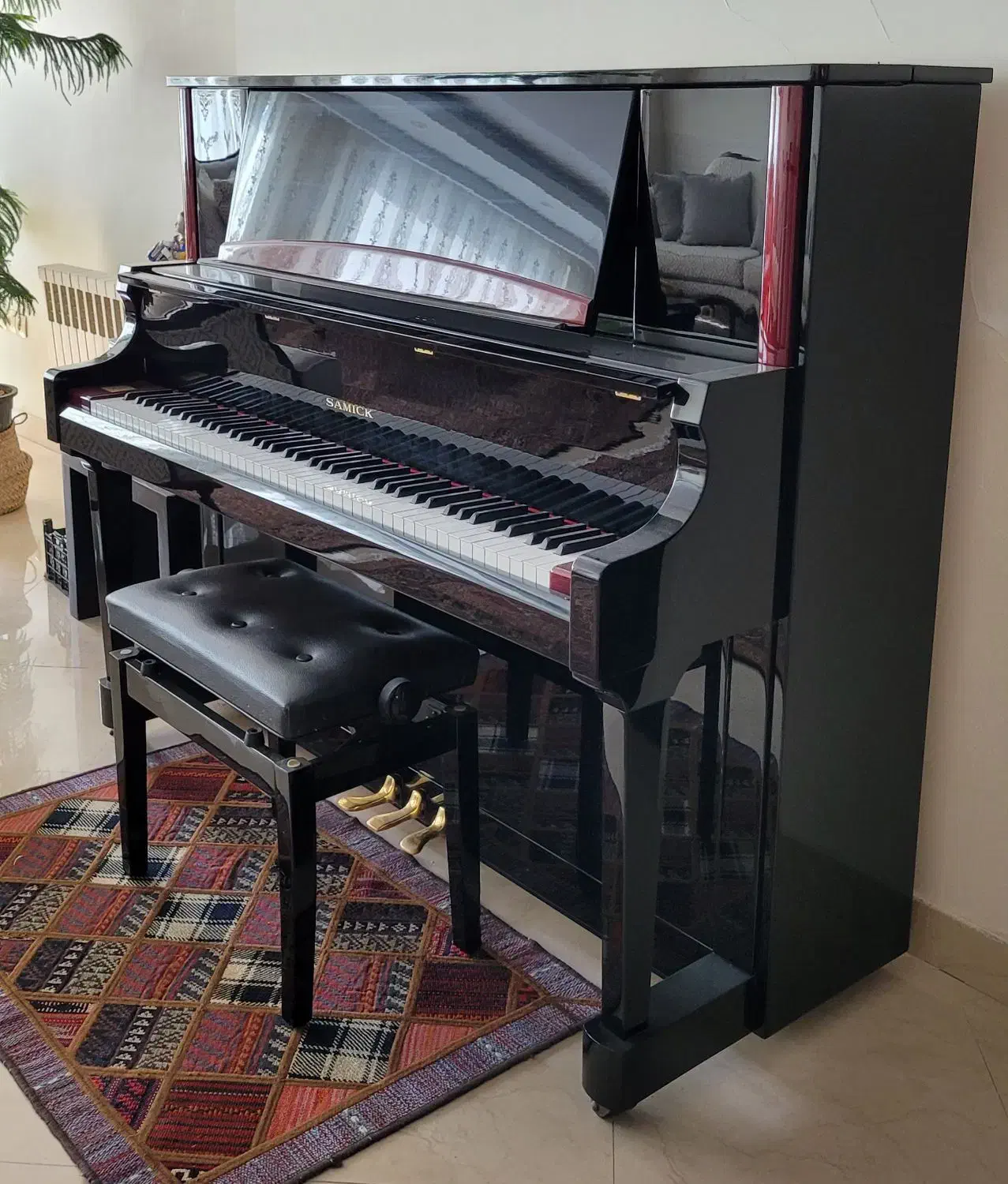 پیانو دیواری آکوستیک samick WSU-131|پیانو، کیبورد، آکاردئون|کرج, فاز ۱ مهرشهر|دیوار