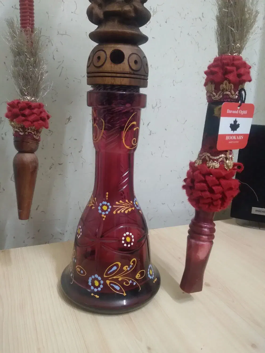 قلیون کاملا اک مارک دار|صنایع دستی و سایر لوازم تزئینی|شاهینشهر, شهرک گلدیس|دیوار